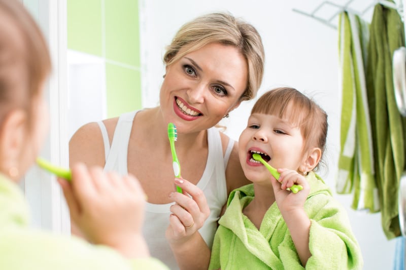 Toddler Brush Their Teeth